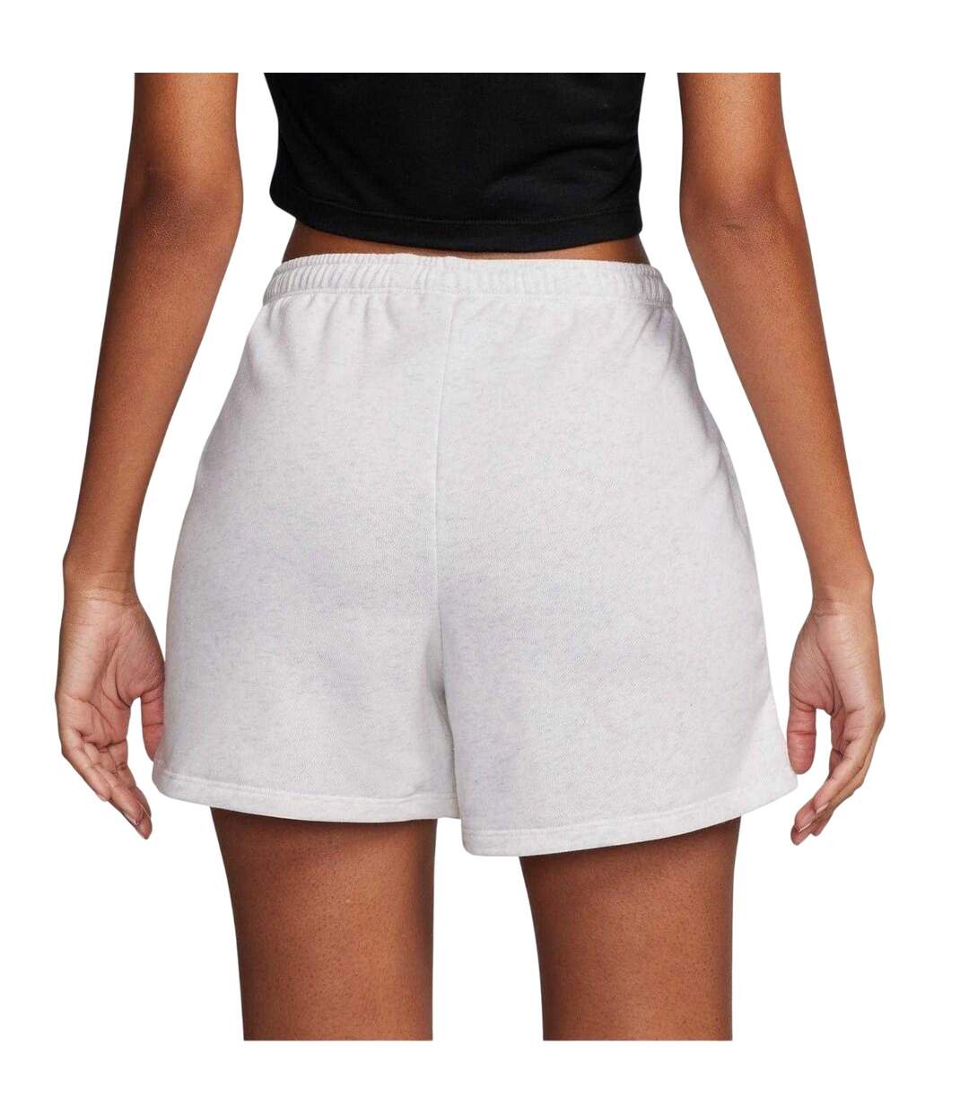 Short De Jogging Femme Gris Chiné Nike-2