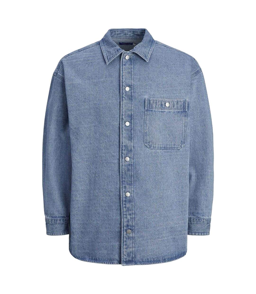 Mens Denim Pocket Overshirt Blue Jack And Jones-2