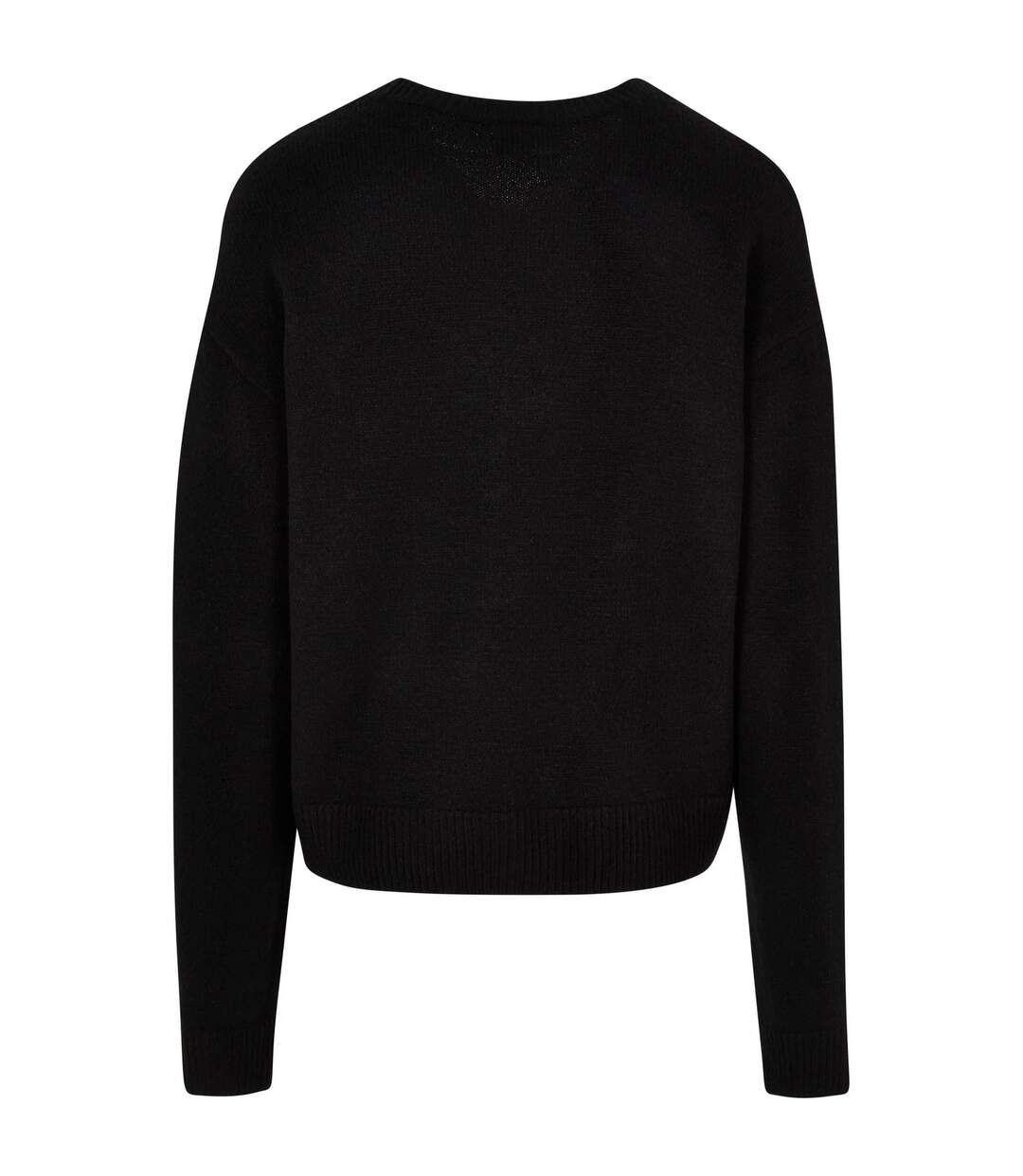 Cardigan Initials Homme Noir Urban Classics-2