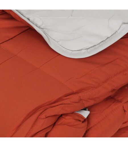 Couette polyester COCOON BICOLORE fibre creuse siliconée Léger (été)