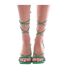 Sandales Femme Vert Where´s That From-2