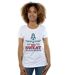 Disney T-shirt en coton sans sueur Frozen Oaken pour femmes/femmes (Blanc) - UTBI21955-2
