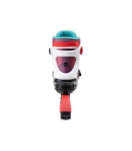 Patins À Roulettes Alignées Lady Rizzo Femme 40 Fr Rouge Hi-Tec