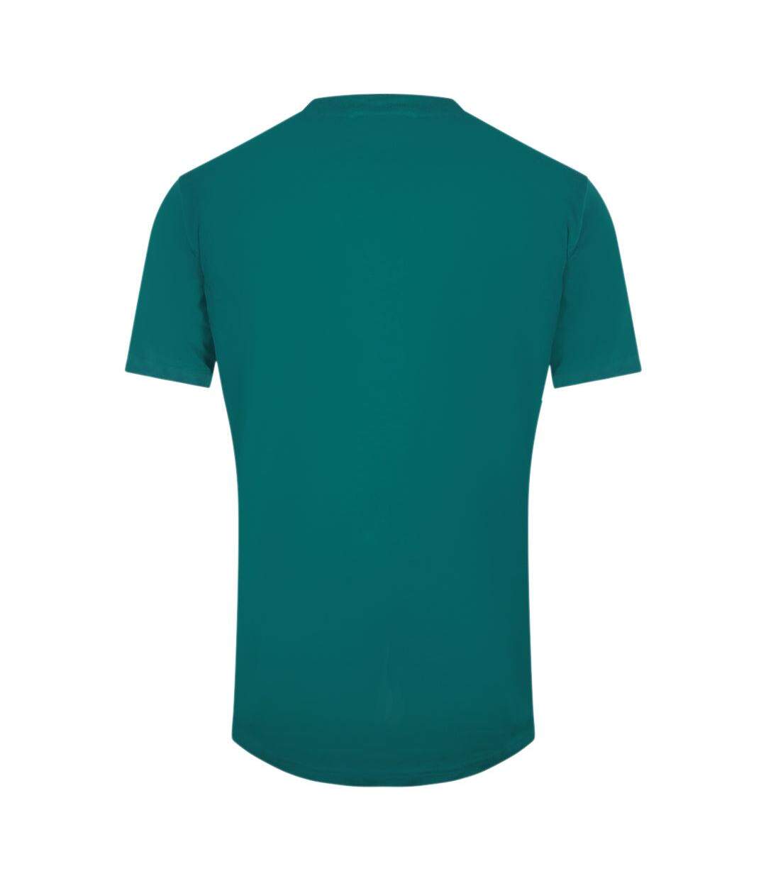 T-shirt Motif Léopard Homme Vert Cavalli Class-2