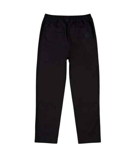 Mens Priory Twill Trousers Black Pretty Green