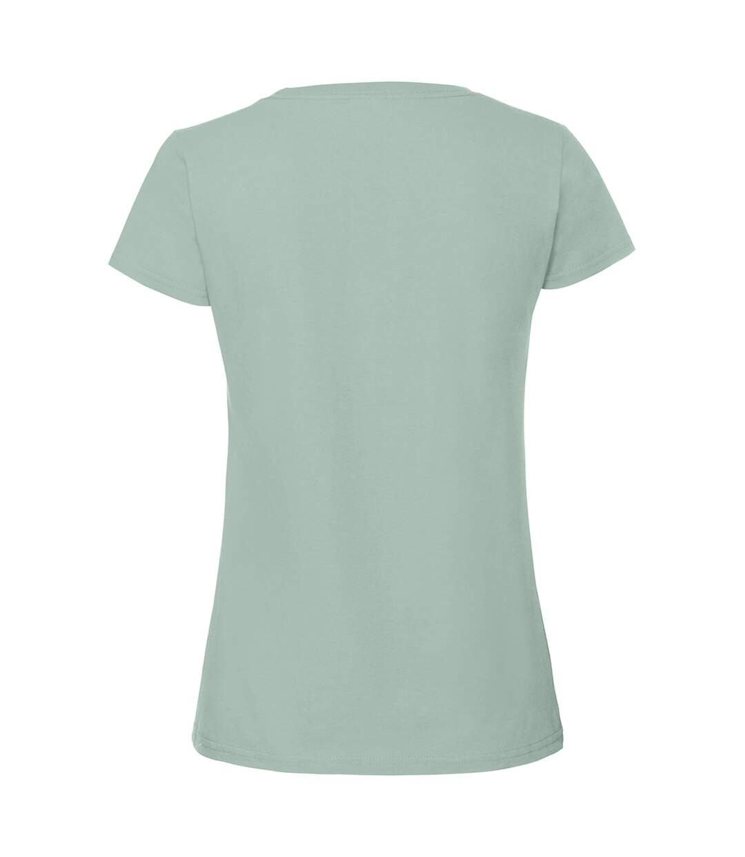 Womens/ladies Ringspun Premium T-shirt Sage Fruit Of The Loom-3
