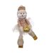 Bonhomme de Neige Tutu Patins 40cm Naturel-1