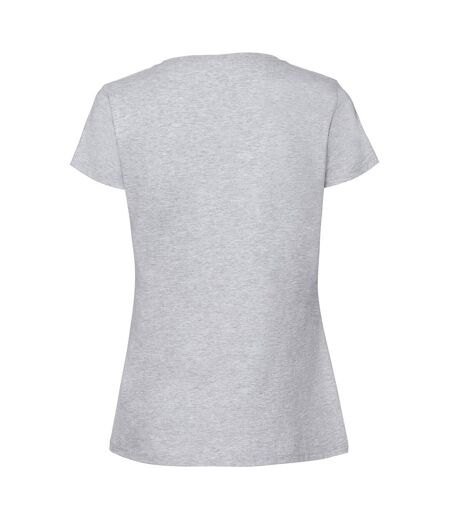 Fruit Of The Loom Womens/Ladies Ringspun Premium T-Shirt (Ash Grey) - UTBC3945