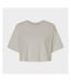 Bella + Canvas Womens/Ladies Jersey Cropped Crop T-Shirt (Vintage White)