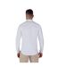 Mens Classic Oxford Long-sleeved Shirt White Raging Bull-2
