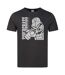 T-shirt Motif/style Supergrass Fuzz Adulte Charbon Amplified-1