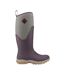 Womens/ladies arctic sport ii tall wellington boots wine Muck Boots-3