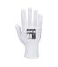 Unisex adult a110 polka dot grip gloves s white/blue Portwest-2