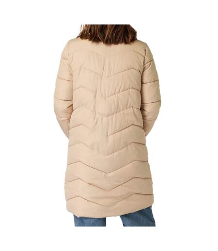 Doudoune Beige Femme Vero Moda Liga Coat - L