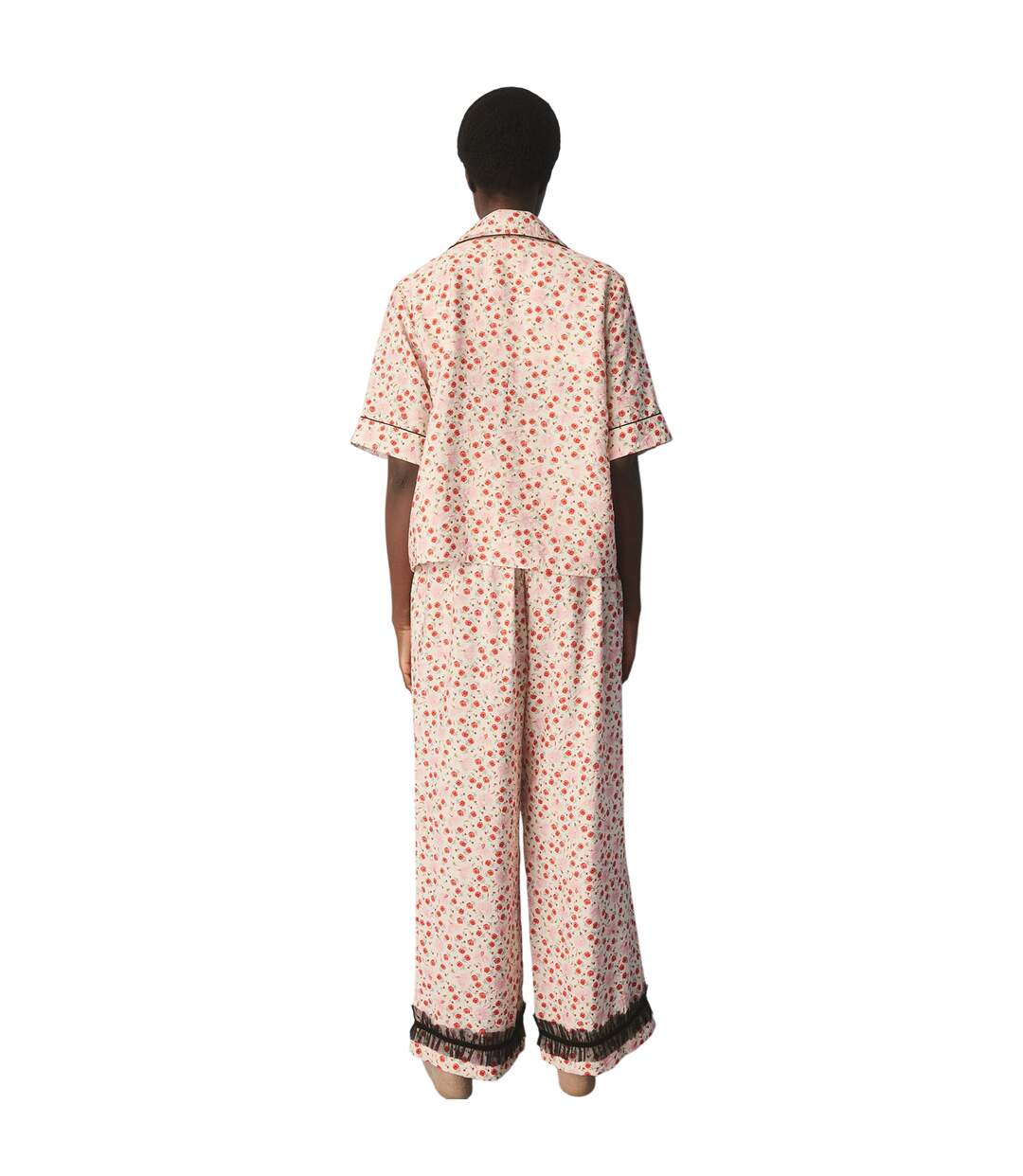 Ensemble De Pyjama Court Motif/style Ballerine Femme Rose Cath Kidston-3