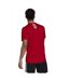 T-shirt Sport Style 3 Rayures Designed To Move Homme Rouge Adidas-3