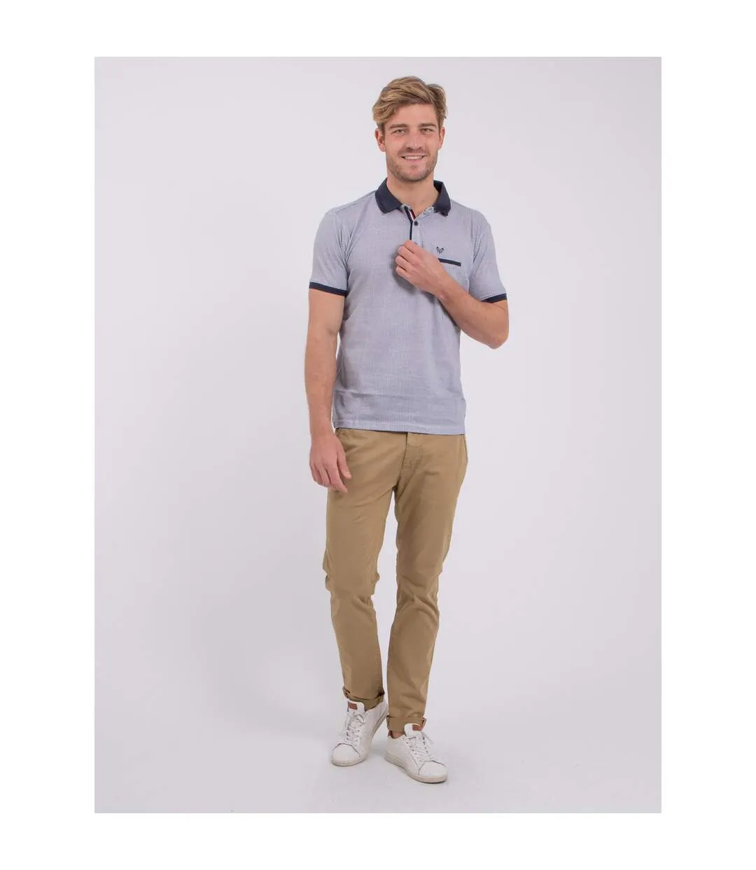 Polo manches courtes pur coton PIVOLKAN-4