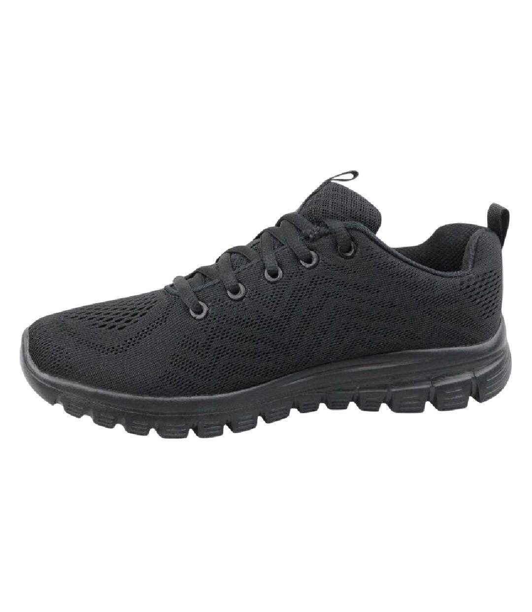Baskets Graceful Get Connected Femme Noir Skechers-2
