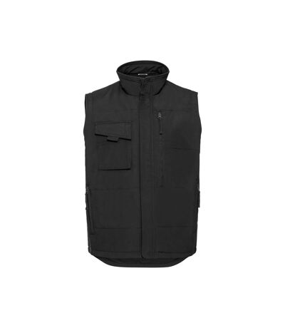 Russell Mens Heavy Duty Vest (Black) - UTPC5692