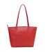 Womens/ladies Leather Tote Bag One Size Red Firetrap-2