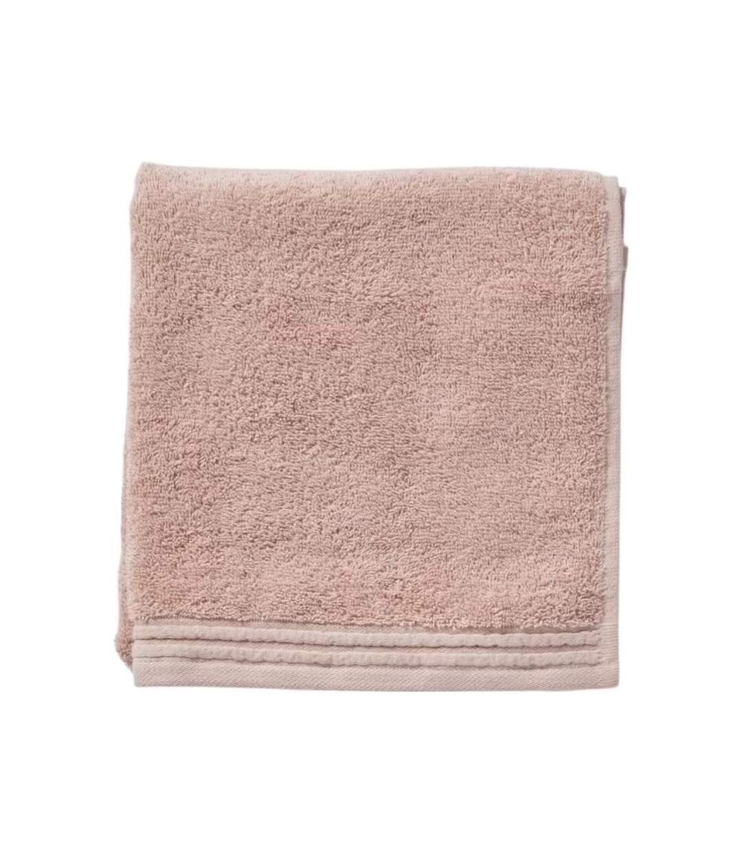 Serviette rose utility 65x130-1