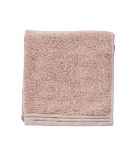Serviette rose utility 65x130