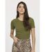 T-shirt manches courtes coton slim ANICIA-1