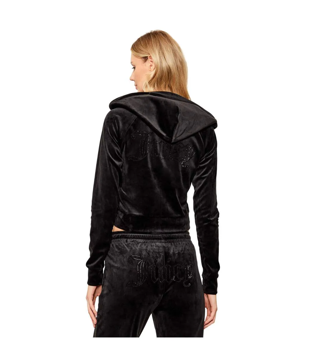 Veste À Capuche Motif/style Contour Madison Femme Noir Juicy Couture-2