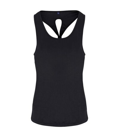 TriDri Womens/Ladies Yoga Knot Undershirt (Black)