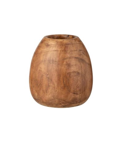 Cache-Pot Déco Wood Paulownia 26cm Marron