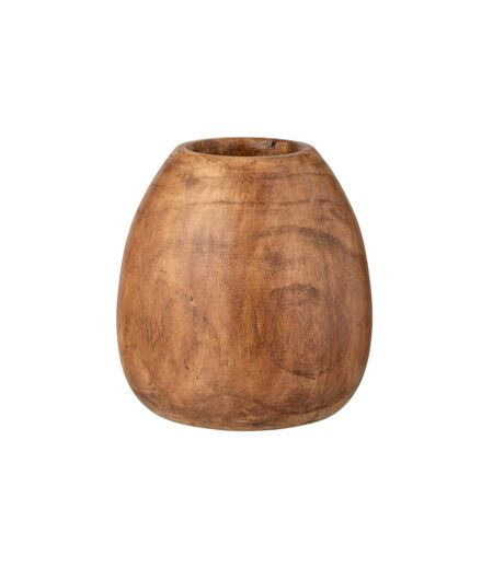 Cache-Pot Déco Wood Paulownia 26cm Marron