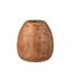 Cache-Pot Déco Wood Paulownia 26cm Marron-1