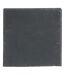 Lot de 6 Assiettes à Dessert Carrées Ardoise 20cm Gris-1