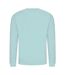 Sweatshirt hommes turquoise clair Awdis