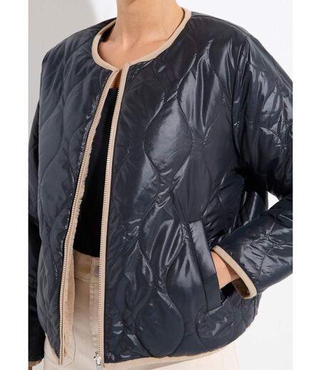 Blouson matelassé réversible