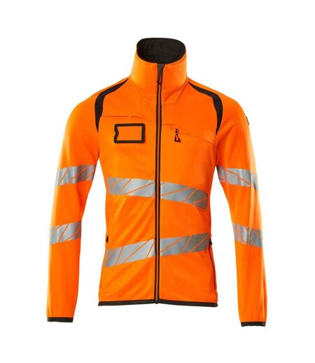 Veste Polaire Accelerate Safe Homme Orange Fluo Anthracite Foncé Mascot