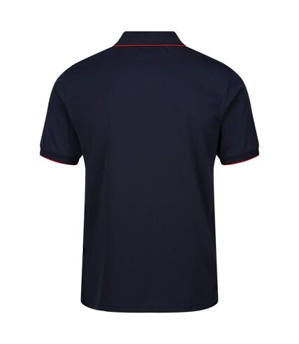 Polo oakmont homme bleu marine / rouge danger Regatta