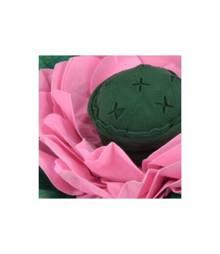 Tapis de Fouille Ventouse Lotus 45cm Rose & Vert