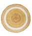 Tapis Rond Déco en Jute Limo 90cm Blanc-1