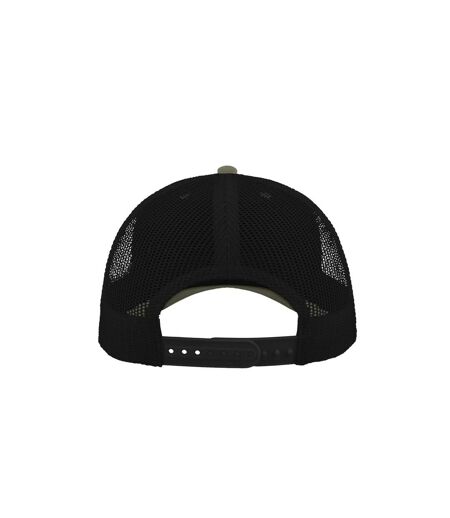 Casquette De Baseball Three Olive Noir Atlantis Headwear