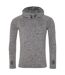 AWDis Just Cool Mens Cowl Neck Long Sleeve Baselayer Top (Pack of 2) (Gray Melange)