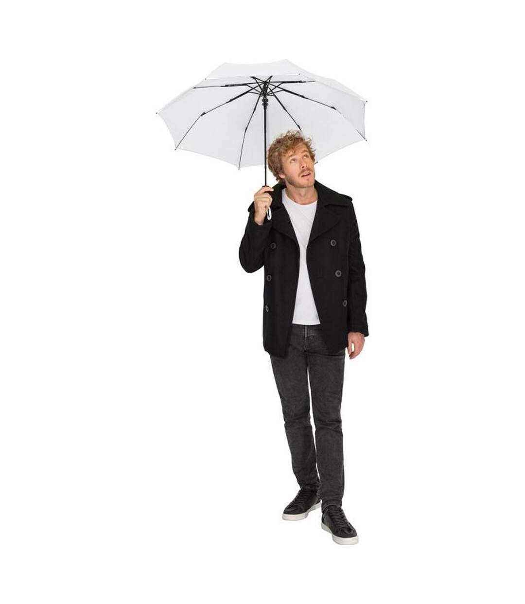 Parapluie Pliant Ac Plus Taille Unique Blanc Fare-3