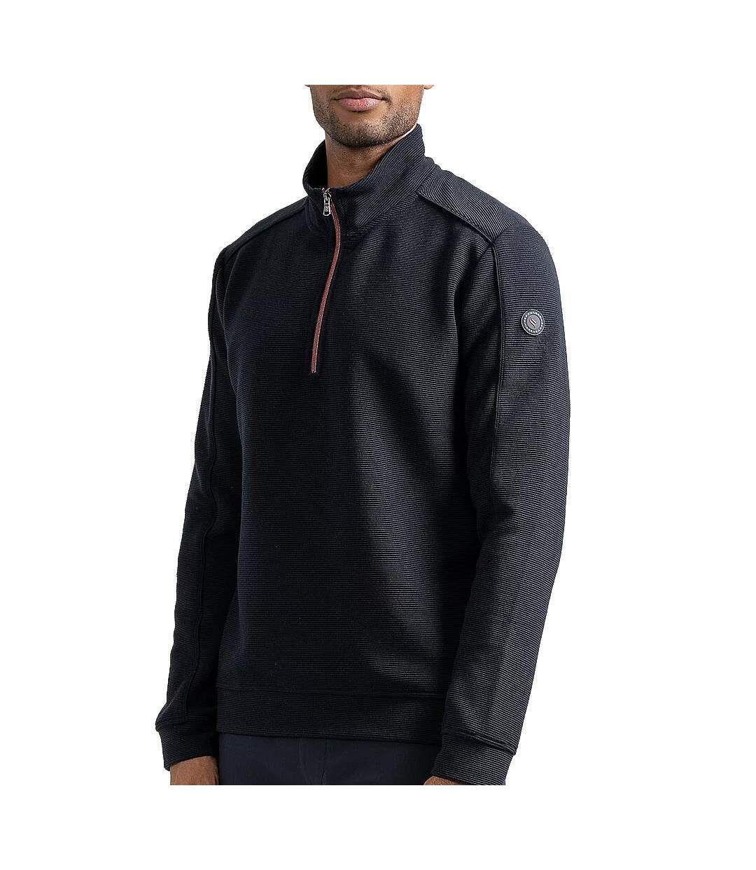 Sweat 1/4 de zip marine homme sun valley liby-1