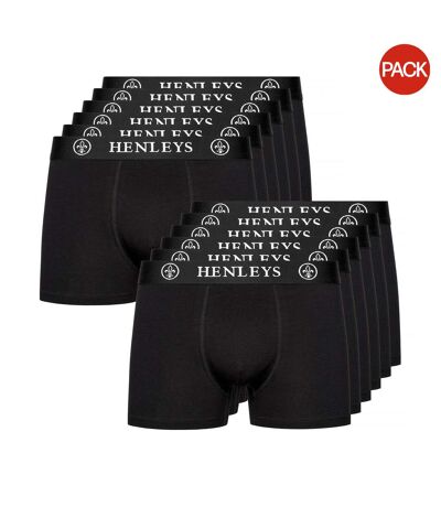 Boxers mcblacken homme noir Henleys