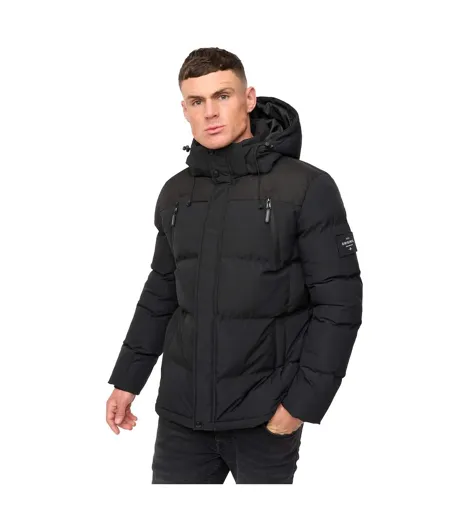 Veste Menray Homme Noir Crosshatch