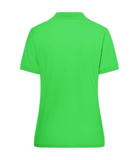 Polo Classic Femme Vert Citron James And Nicholson