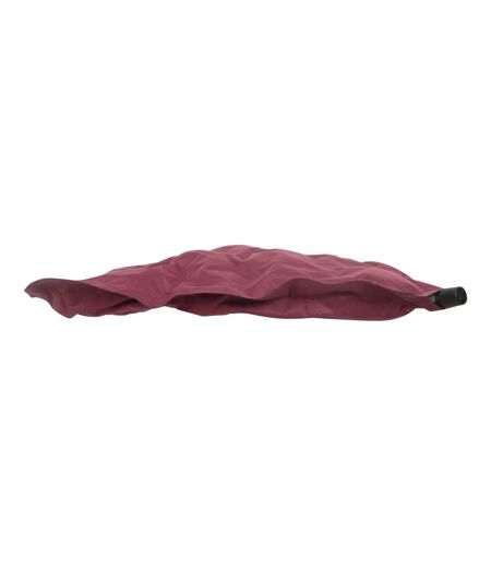 Oreiller auto-gonflant taille unique rouge foncé Mountain Warehouse
