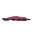 Oreiller auto-gonflant taille unique rouge foncé Mountain Warehouse-4