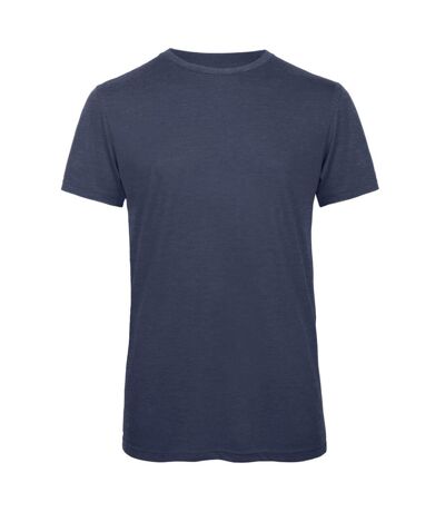 B&C Mens Favourite Short Sleeve Triblend T-Shirt (Heather Navy) - UTBC3638