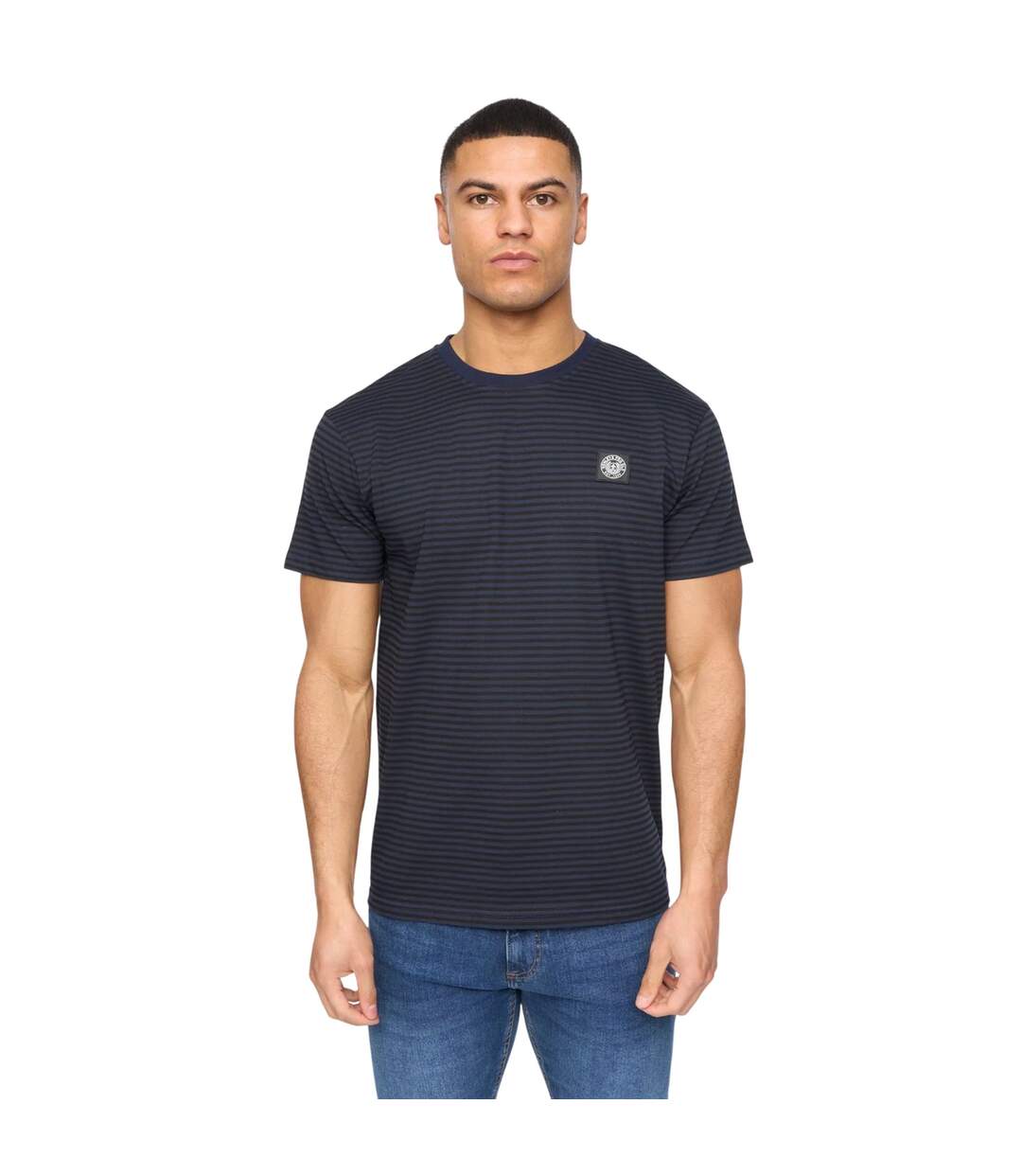 Mens Henbrett T-shirt Navy Henleys-2